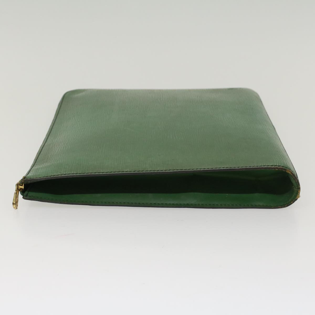 LOUIS VUITTON Epi Posh Documents Clutch Bag Green M54494 LV Auth fm2495