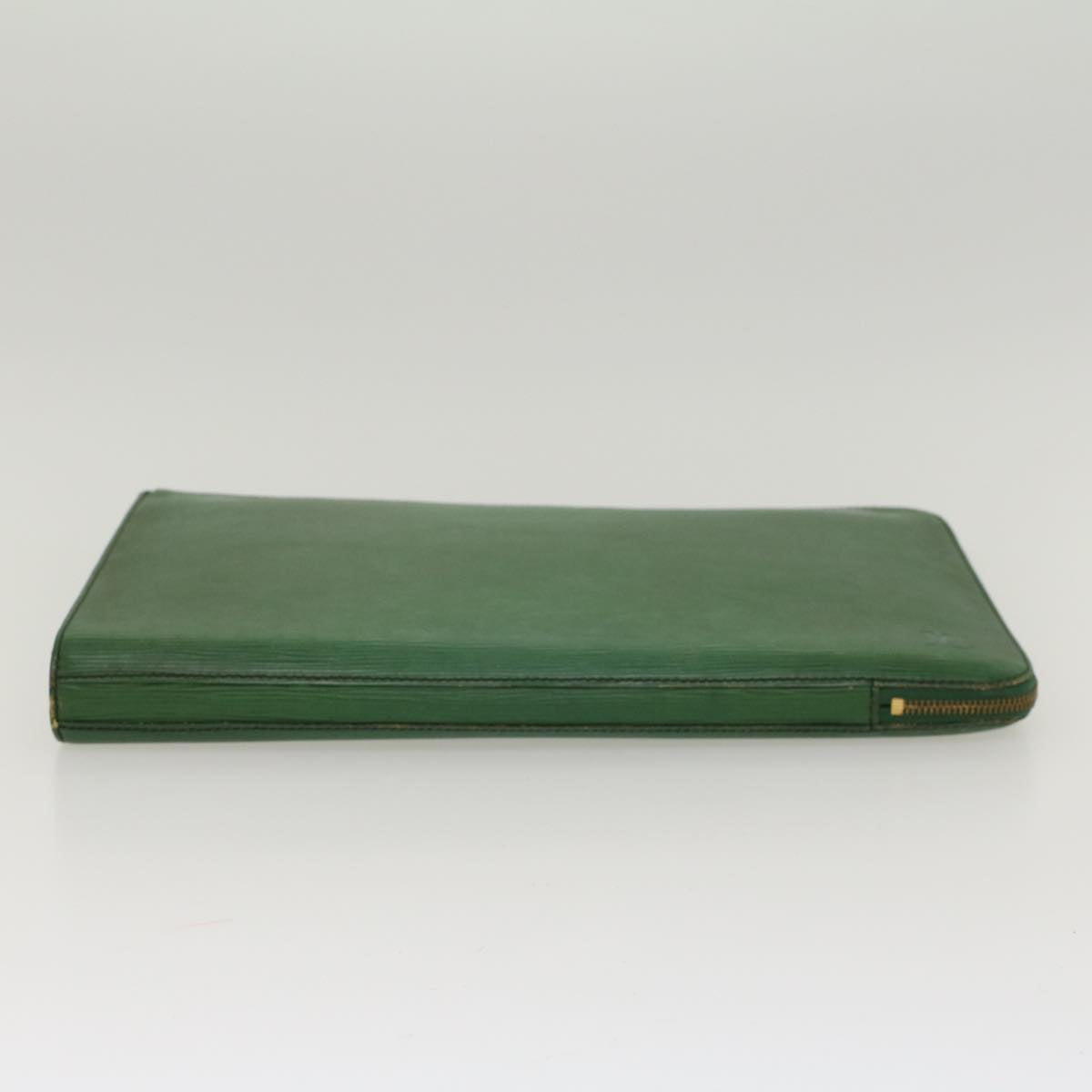 LOUIS VUITTON Epi Posh Documents Clutch Bag Green M54494 LV Auth fm2495