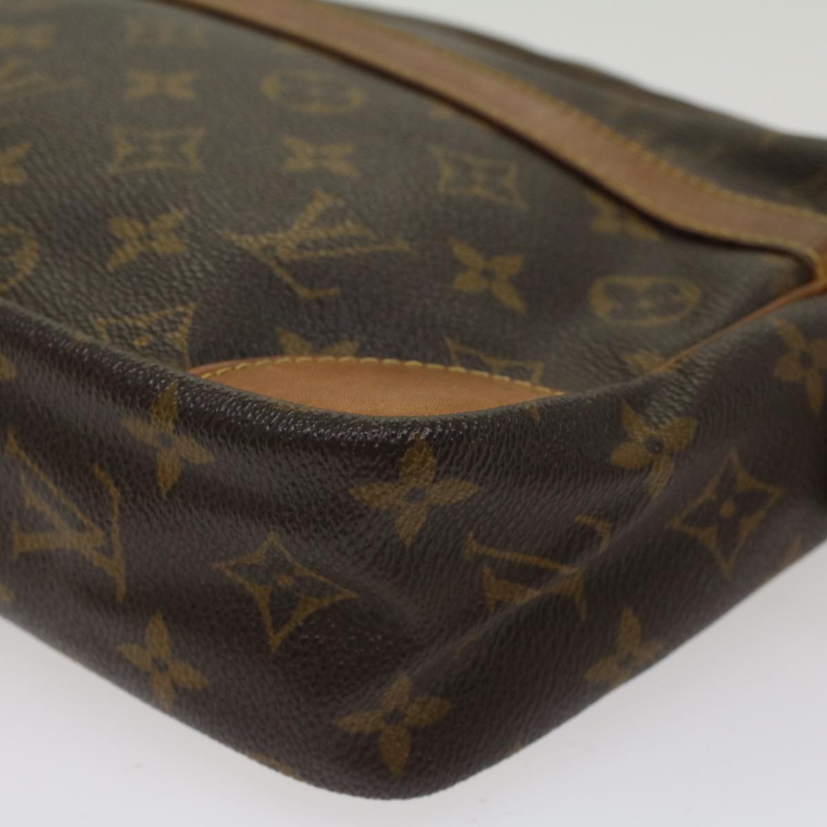 LOUIS VUITTON Monogram Compiegne 28 Clutch Bag M51845 LV Auth fm2507