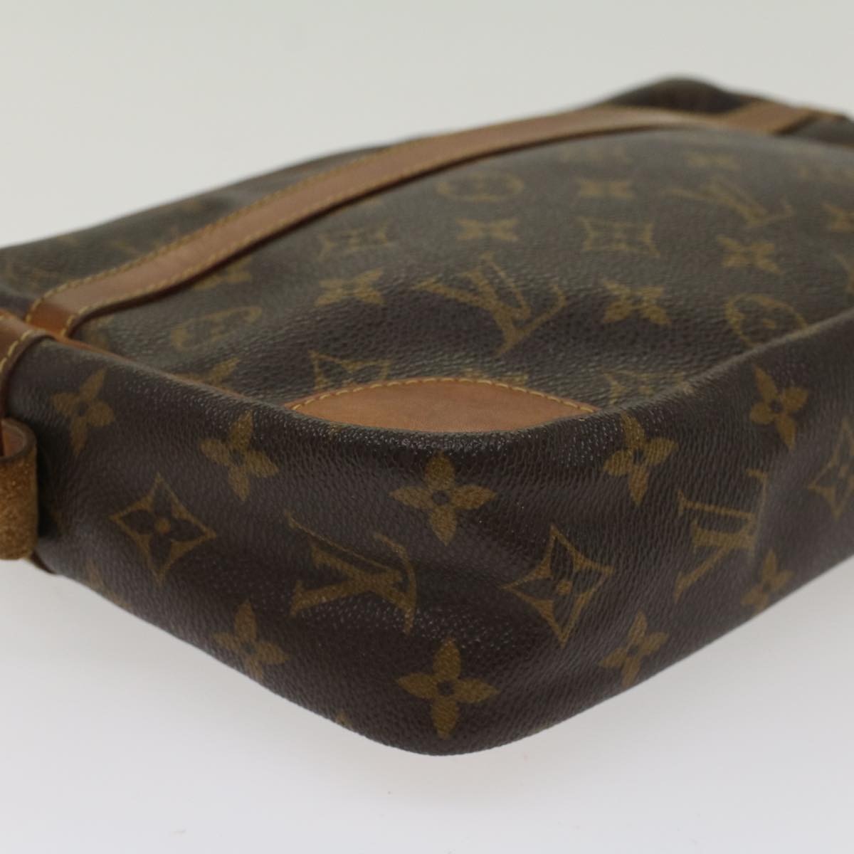 LOUIS VUITTON Monogram Compiegne 28 Clutch Bag M51845 LV Auth fm2507