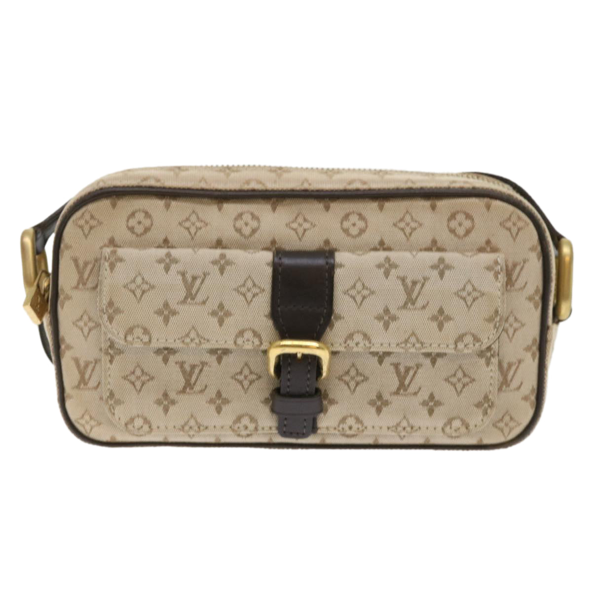 LOUIS VUITTON Monogram Mini Juliet MM Shoulder Bag Khaki M92218 LV Auth fm2508