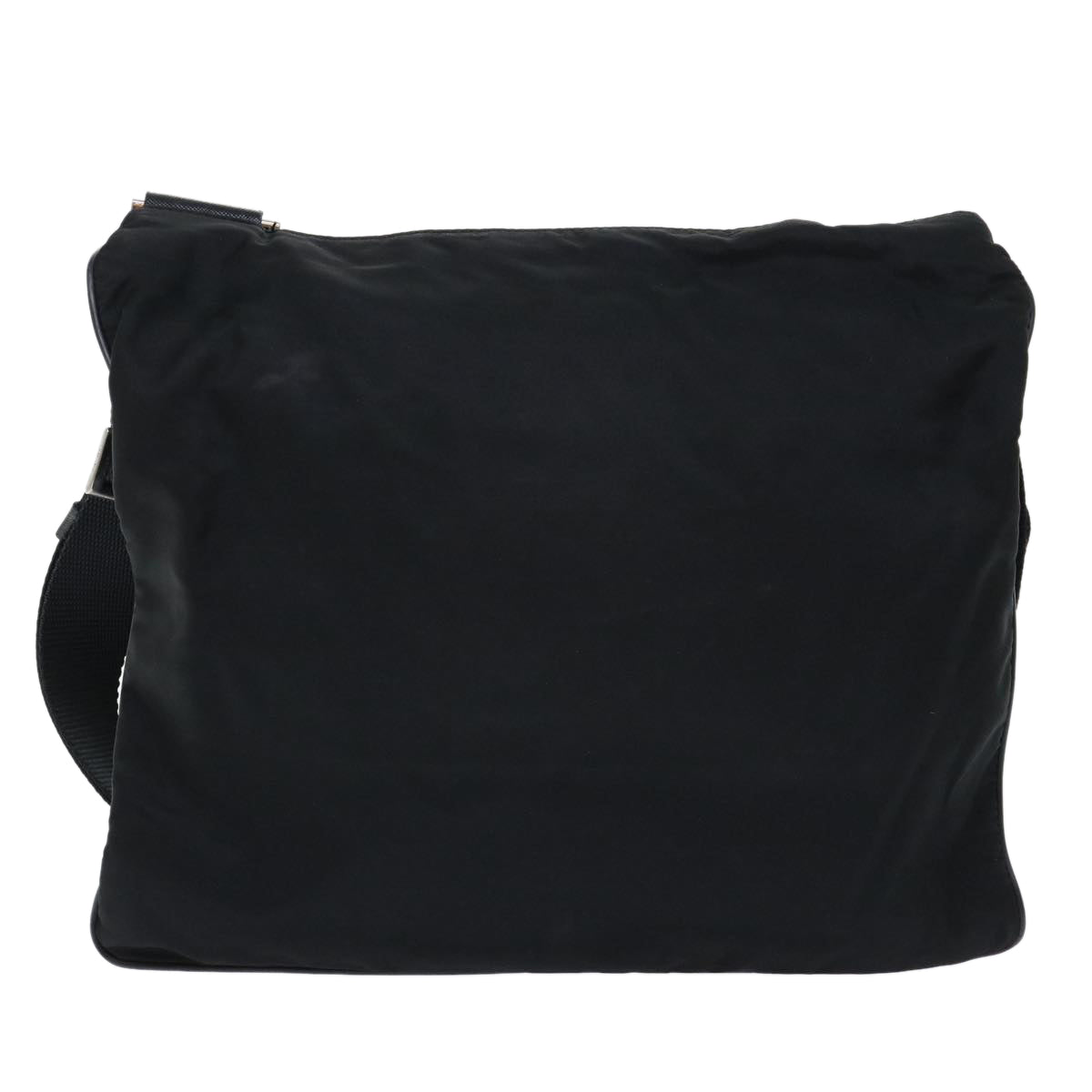 PRADA Shoulder Bag Nylon Black Auth fm2612 - 0