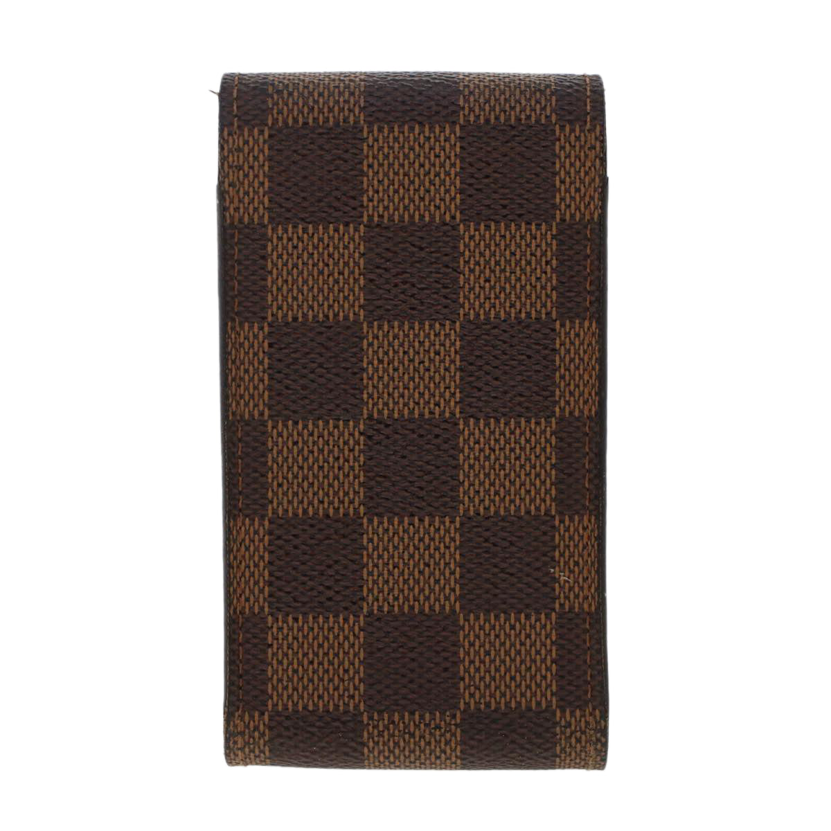 LOUIS VUITTON Damier Ebene Etui Cigarette Case N63024 LV Auth fm2616 - 0