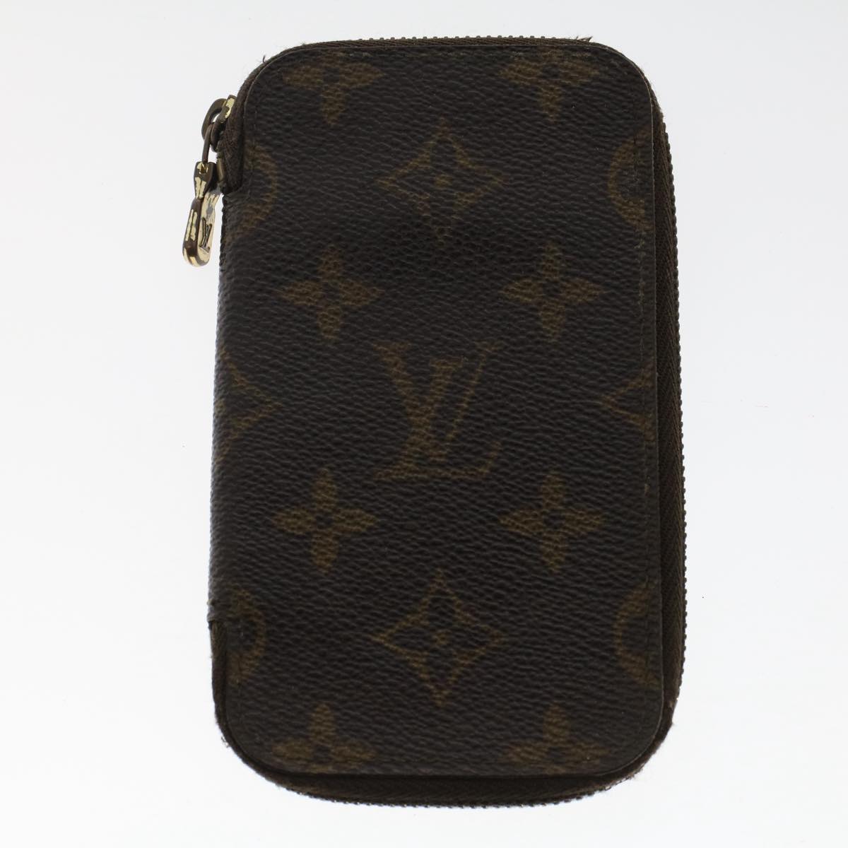 LOUIS VUITTON Monogram Damier Ebene Key Case 4Set LV Auth fm2620