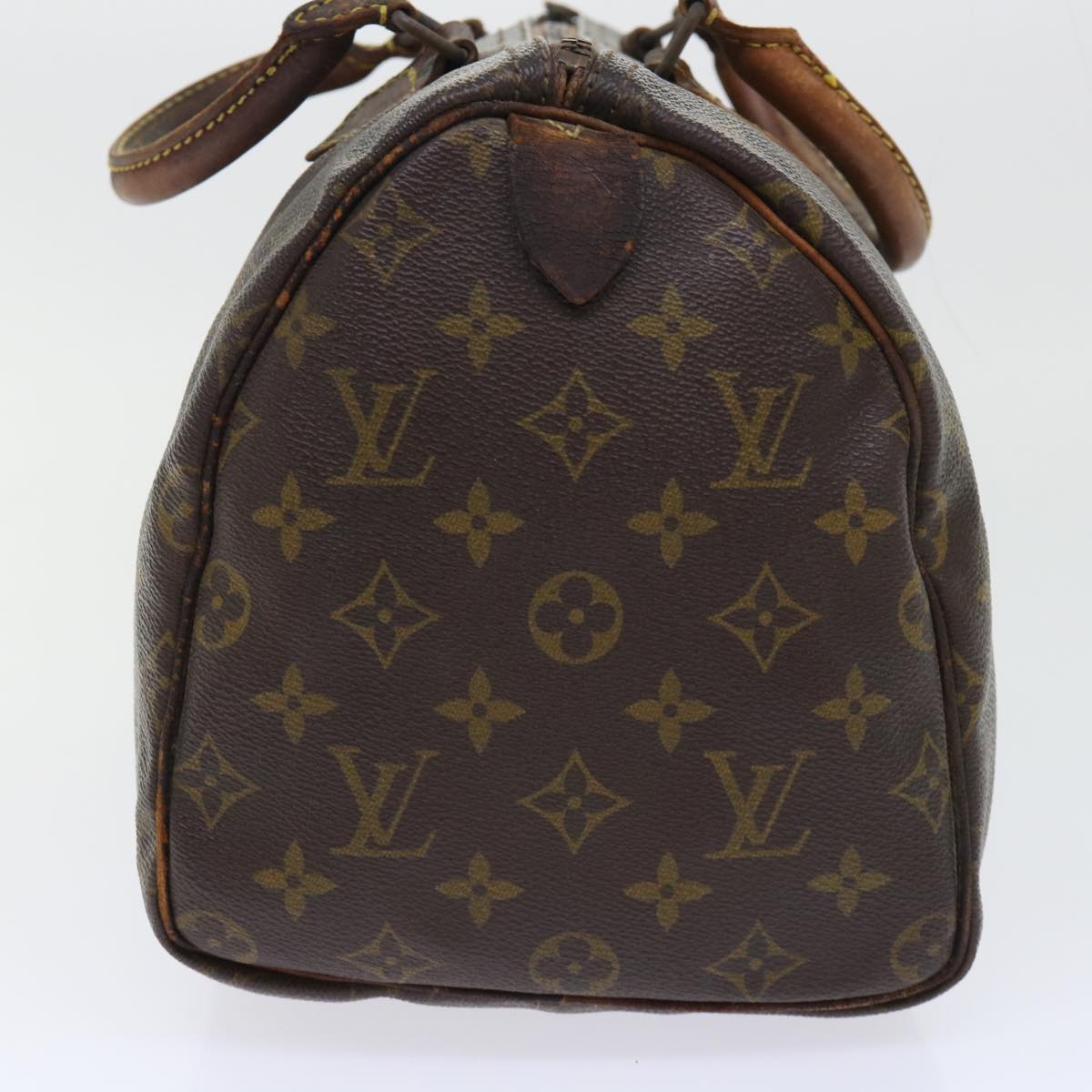 LOUIS VUITTON Monogram Speedy 30 Hand Bag Vintage M41526 LV Auth fm2673