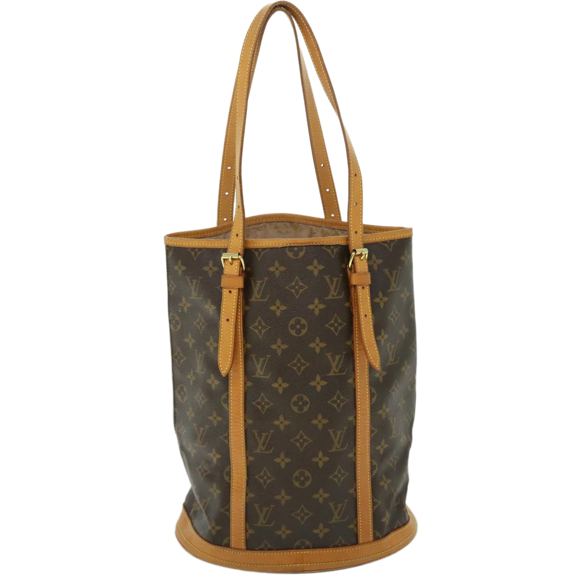 LOUIS VUITTON Monogram Bucket GM Shoulder Bag M42236 LV Auth fm2678