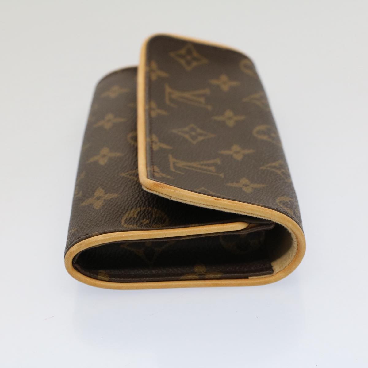 LOUIS VUITTON Monogram Pochette Twin PM Shoulder Bag M51854 LV Auth fm2700