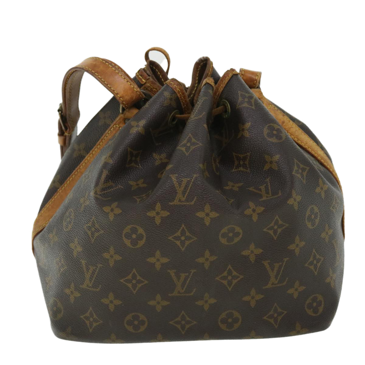 LOUIS VUITTON Monogram Petit Noe Shoulder Bag M42226 LV Auth fm2705 - 0