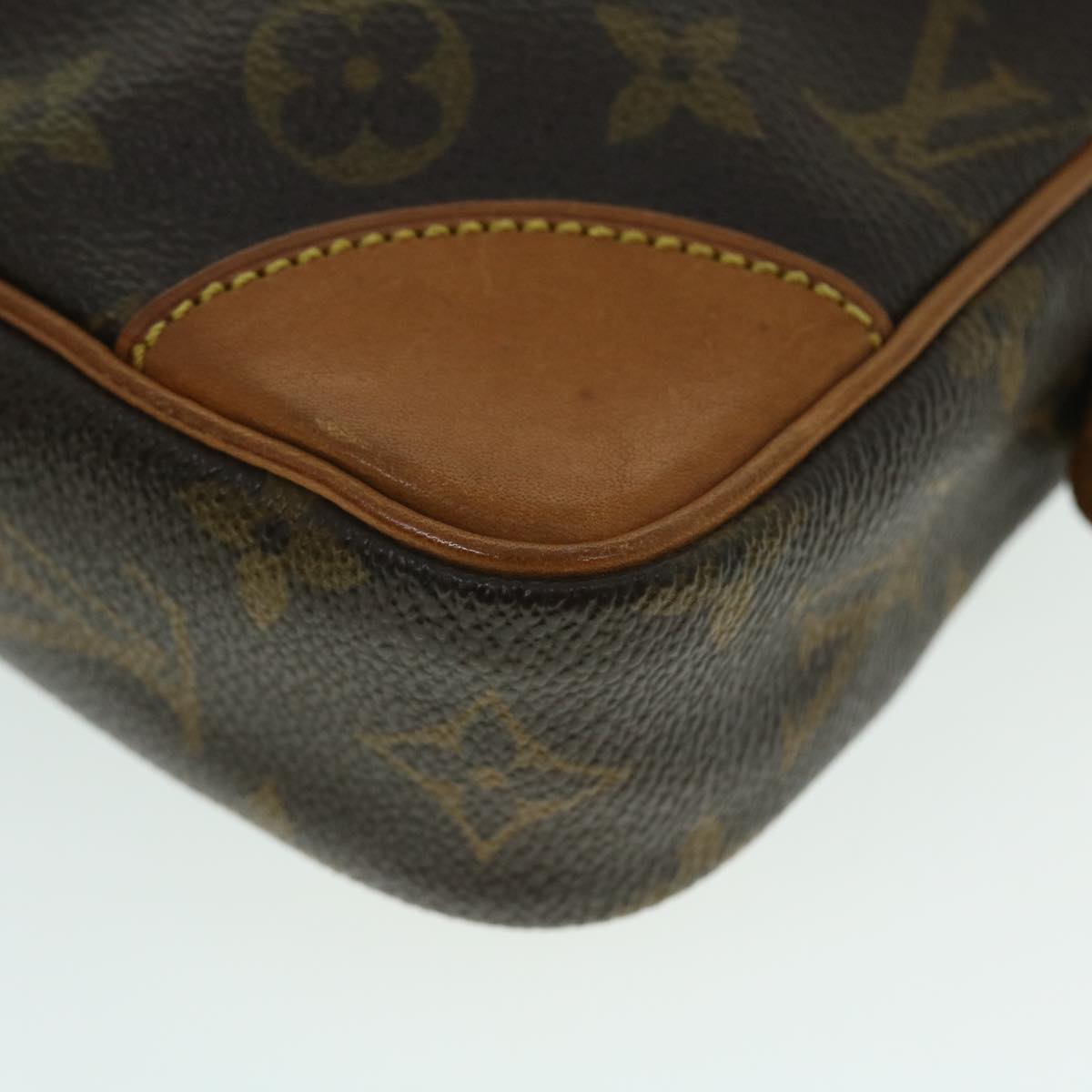 LOUIS VUITTON Monogram Marly Dragonne GM Clutch Bag Vintage M51825 Auth fm2724