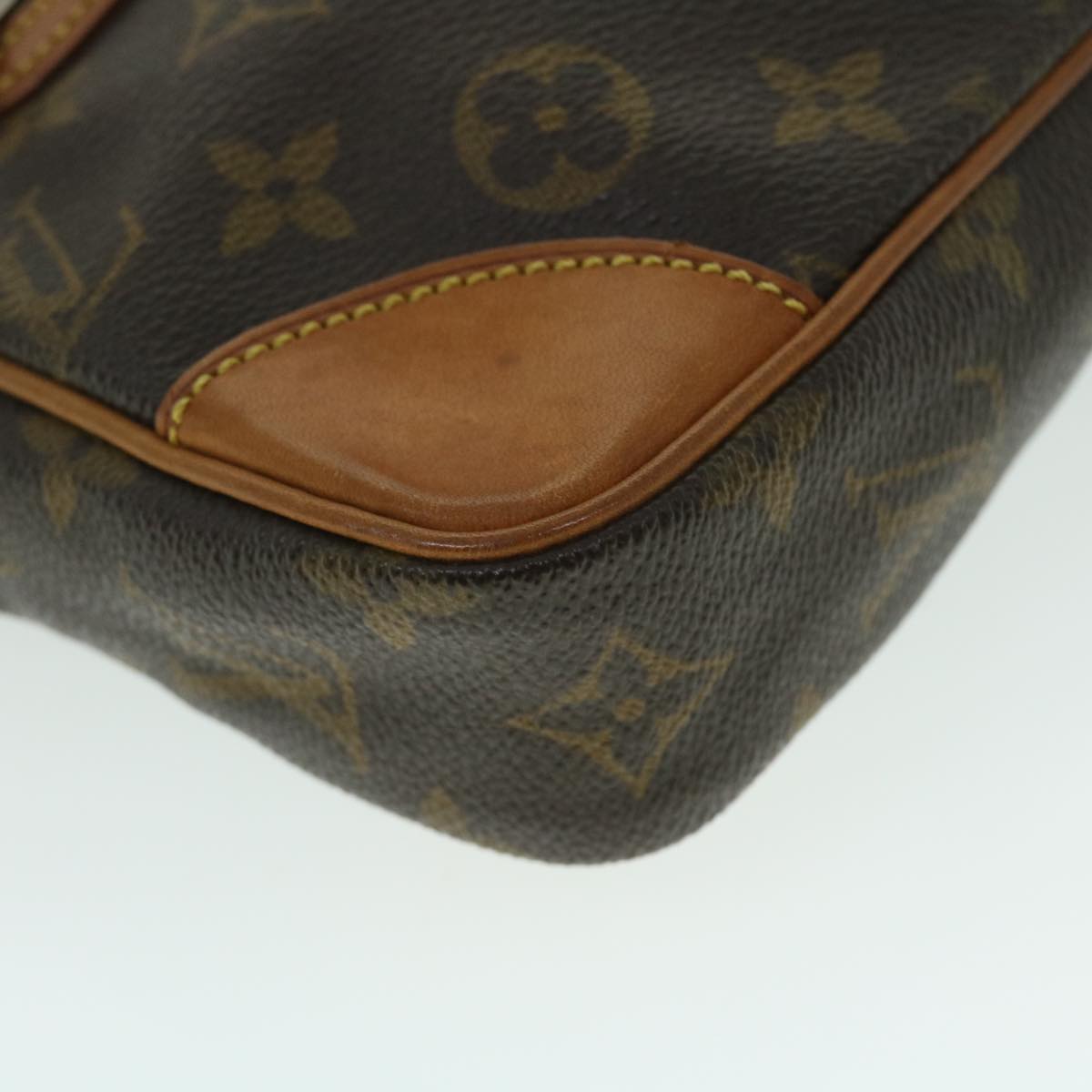 LOUIS VUITTON Monogram Marly Dragonne GM Clutch Bag Vintage M51825 Auth fm2724