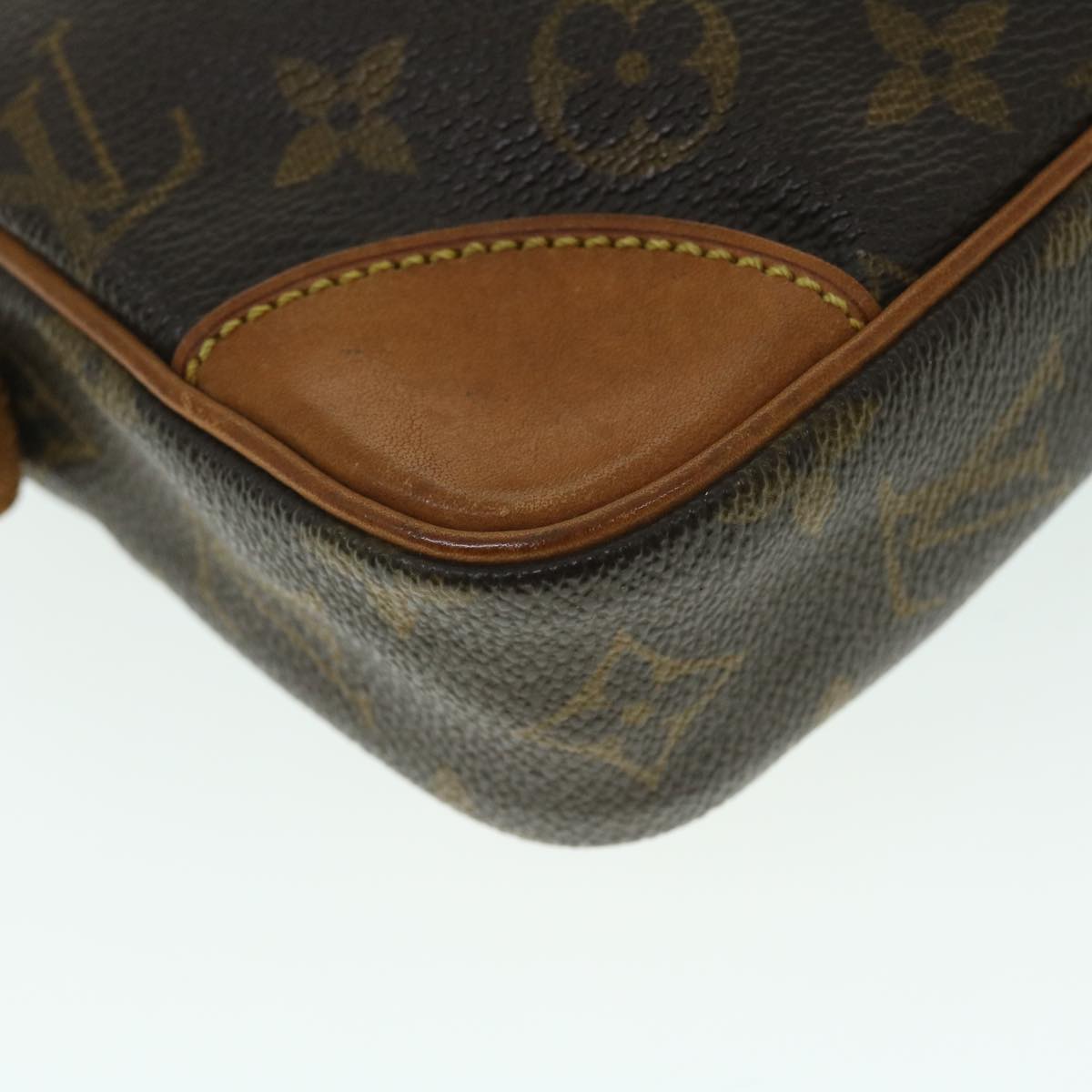 LOUIS VUITTON Monogram Marly Dragonne GM Clutch Bag Vintage M51825 Auth fm2724