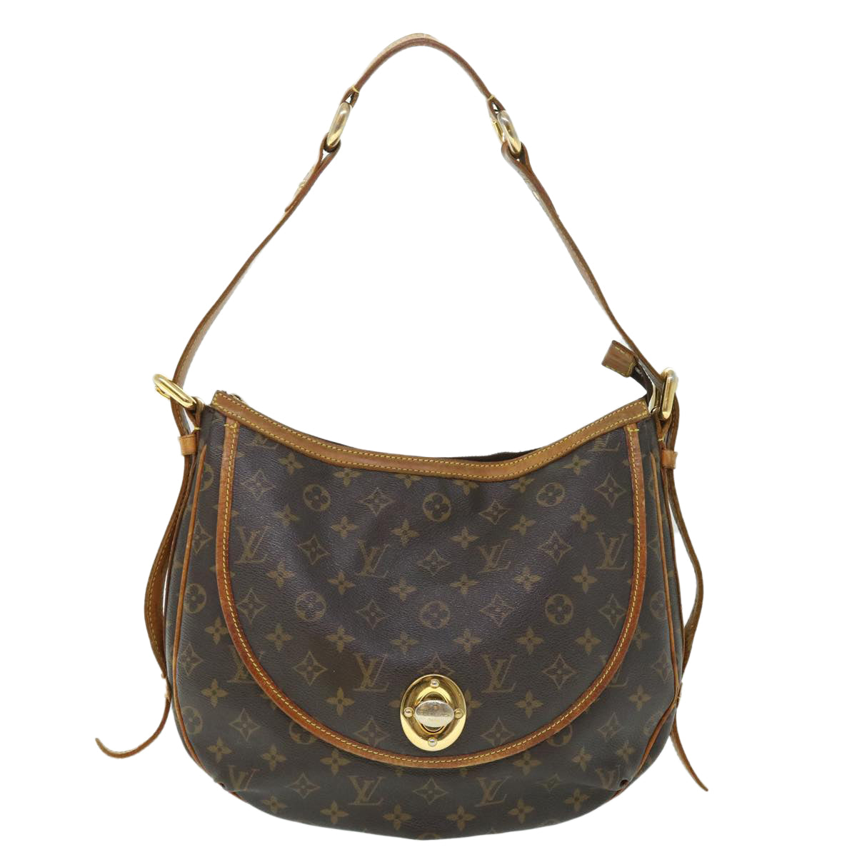 LOUIS VUITTON Monogram Tolum GM Shoulder Bag M40075 LV Auth fm2729