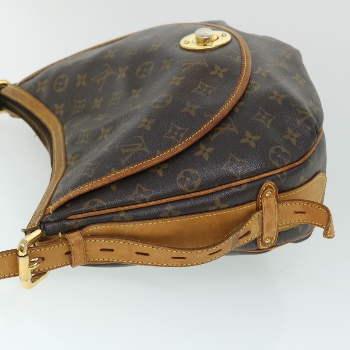 LOUIS VUITTON Monogram Tolum GM Shoulder Bag M40075 LV Auth fm2729