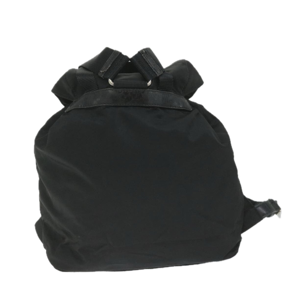 PRADA Backpack Nylon Black Auth fm2763 - 0