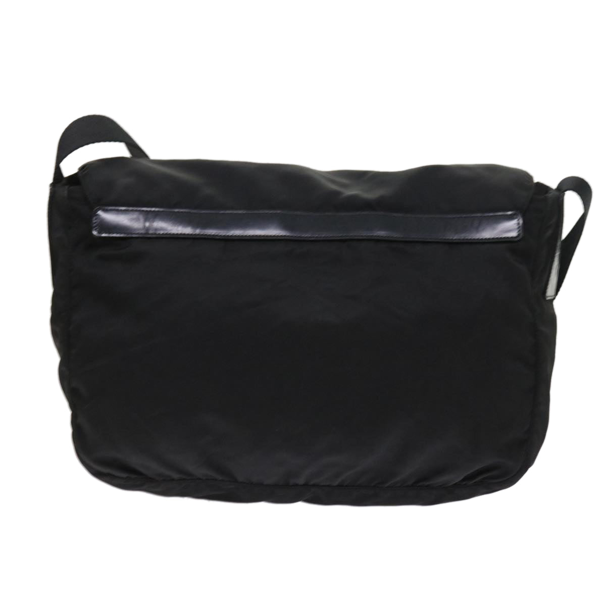PRADA Shoulder Bag Nylon Black Auth fm2765 - 0