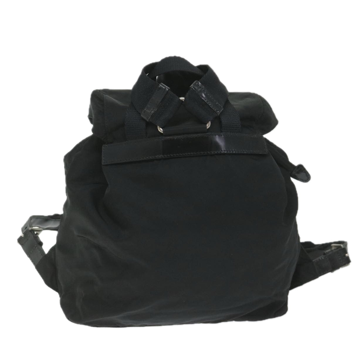 PRADA Backpack Nylon Black Auth fm2768 - 0