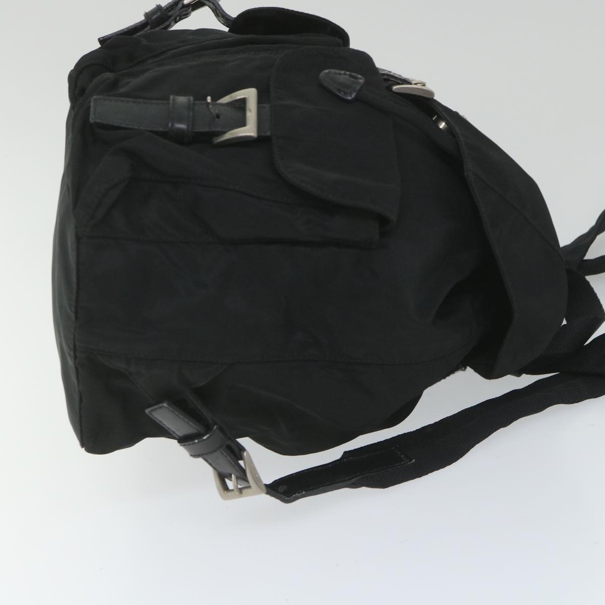 PRADA Backpack Nylon Black Auth fm2768