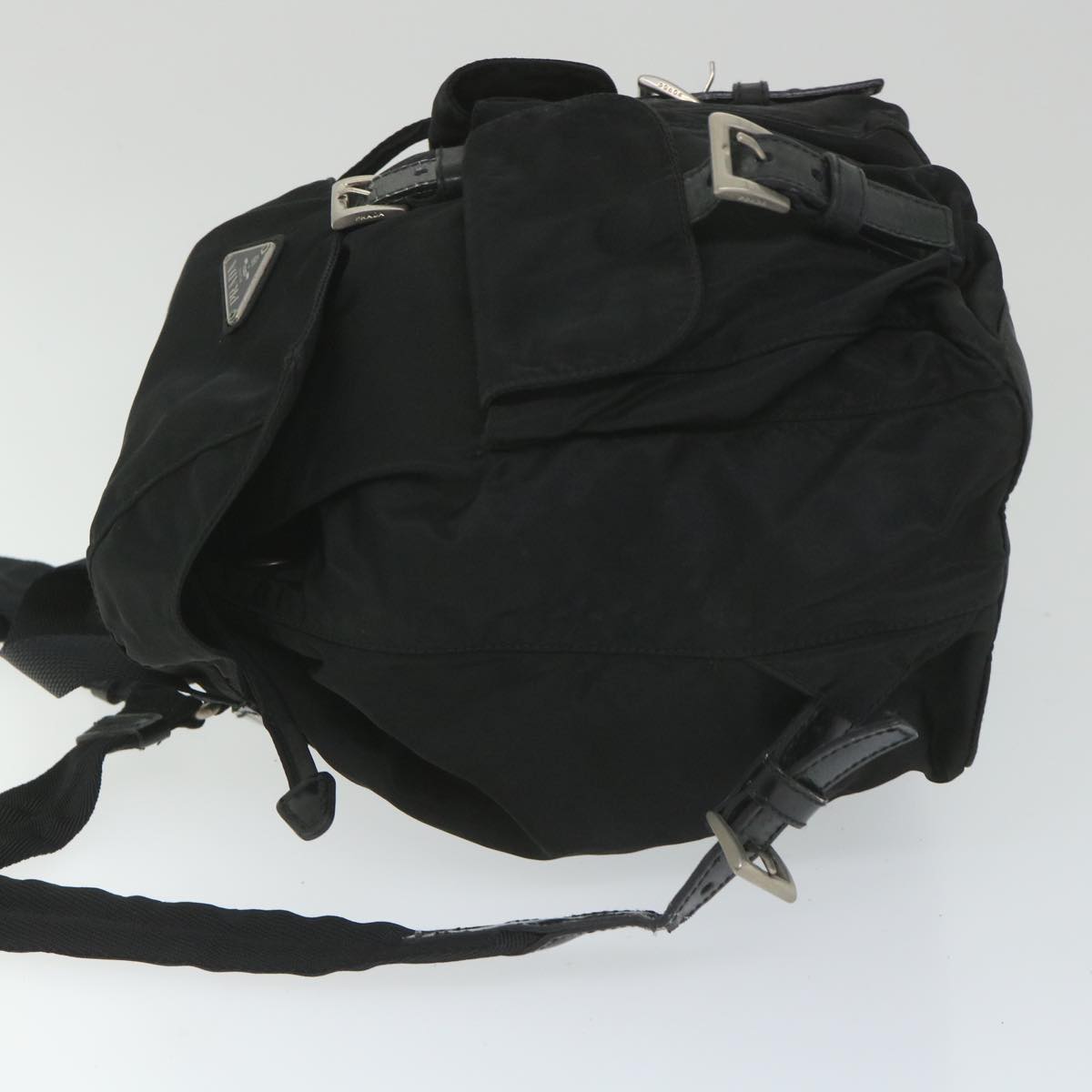 PRADA Backpack Nylon Black Auth fm2768