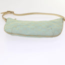 GUCCI GG Canvas Accessory Pouch Turquoise Blue 005 0813 Auth fm2785-6