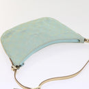 GUCCI GG Canvas Accessory Pouch Turquoise Blue 005 0813 Auth fm2785-7