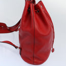 GUCCI Soho Backpack Leather Red 368588 Auth fm2801-3