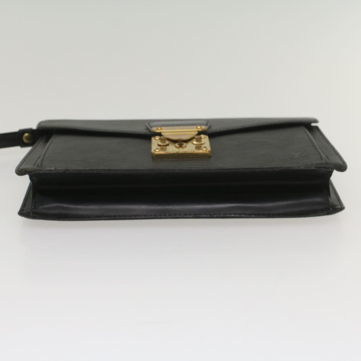 LOUIS VUITTON Epi Serie Dragonne Hand Bag Black M52612 LV Auth fm2804