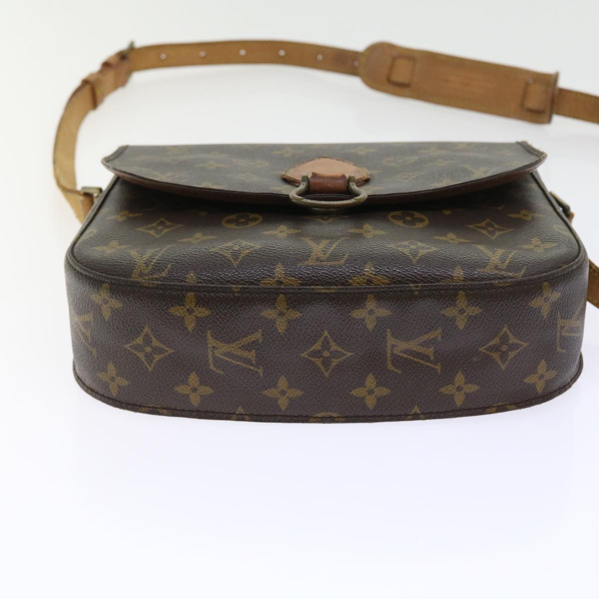 LOUIS VUITTON Monogram Saint Cloud GM Shoulder Bag M51242 LV Auth fm2815