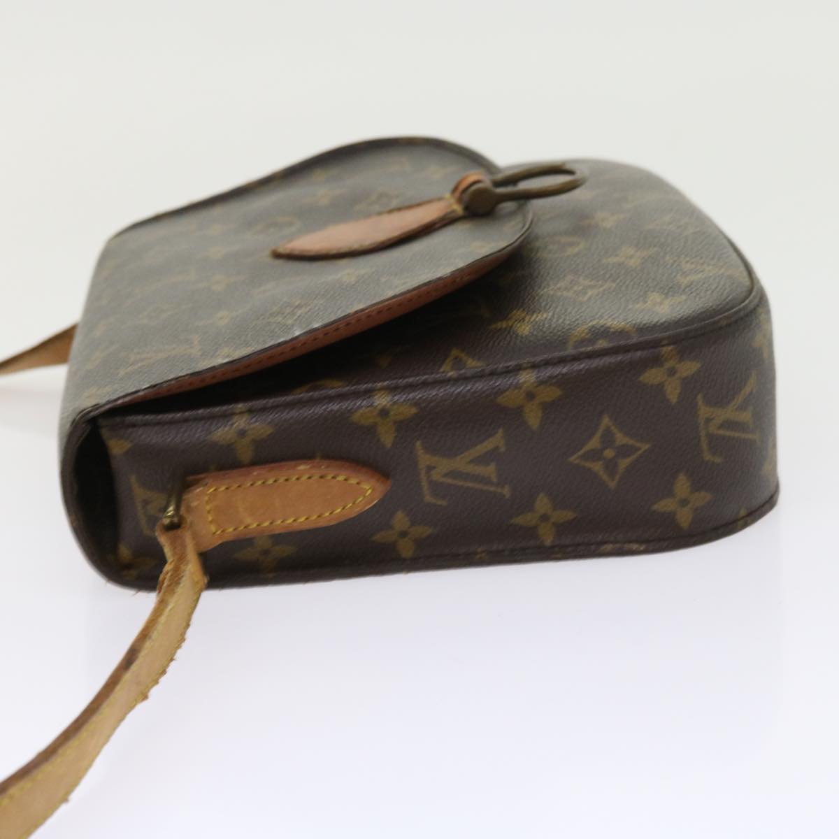 LOUIS VUITTON Monogram Saint Cloud GM Shoulder Bag M51242 LV Auth fm2815