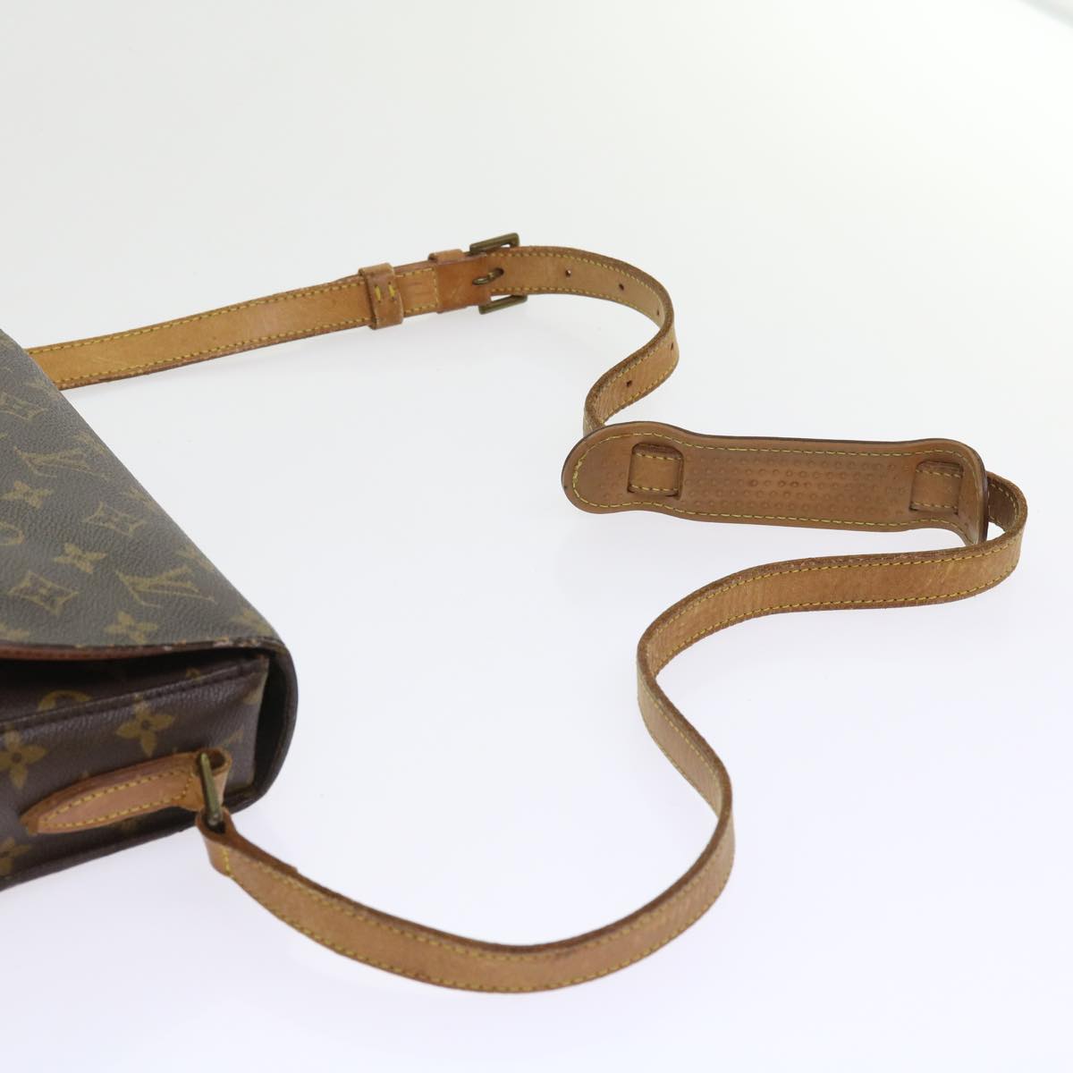 LOUIS VUITTON Monogram Saint Cloud GM Shoulder Bag M51242 LV Auth fm2815