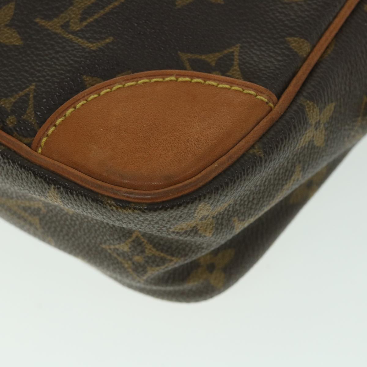 LOUIS VUITTON Monogram Compiegne 28 Clutch Bag M51845 LV Auth fm2816