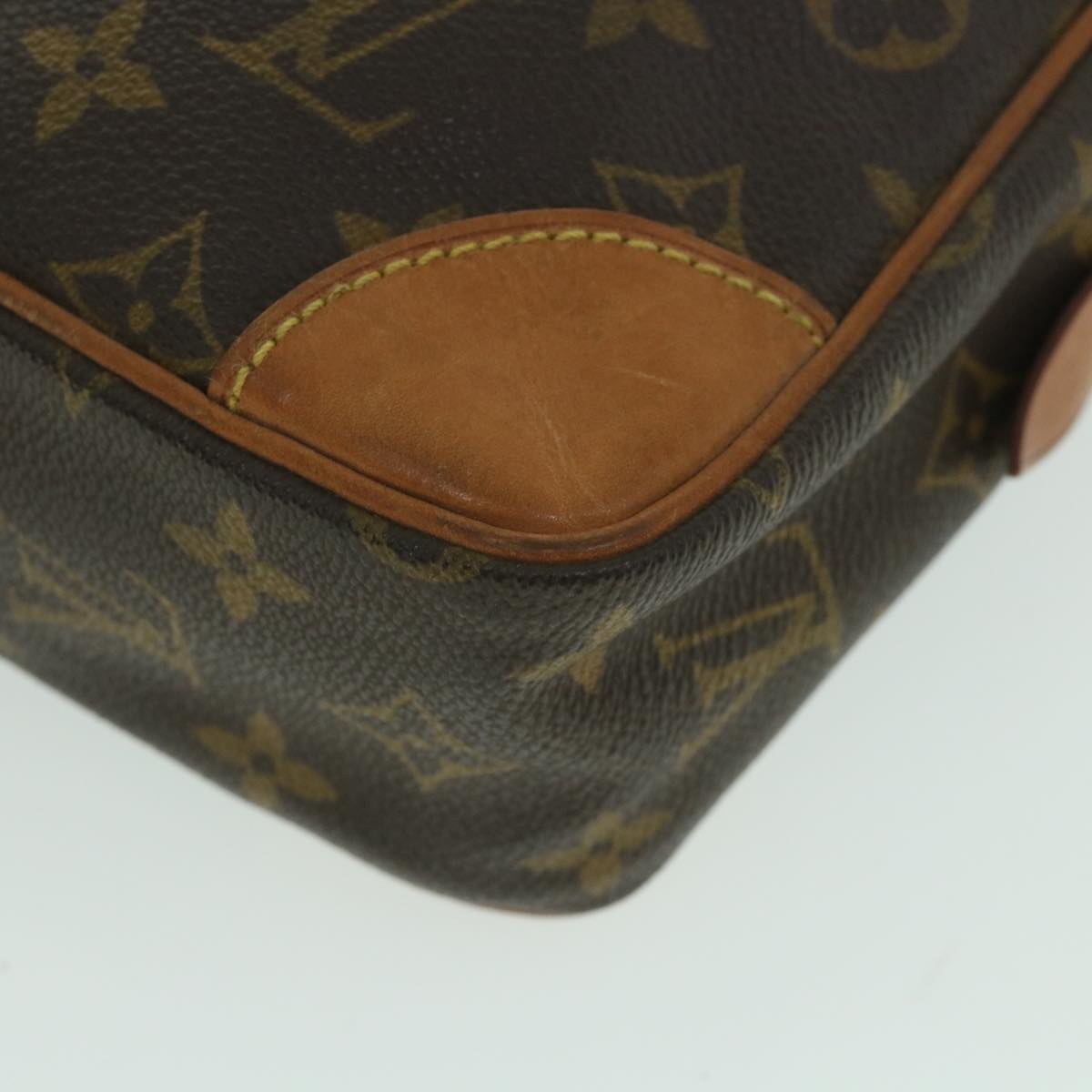 LOUIS VUITTON Monogram Compiegne 28 Clutch Bag M51845 LV Auth fm2816