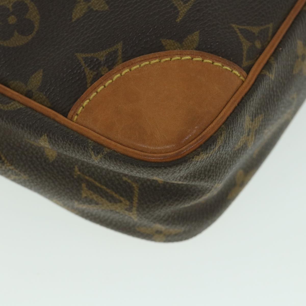 LOUIS VUITTON Monogram Compiegne 28 Clutch Bag M51845 LV Auth fm2816