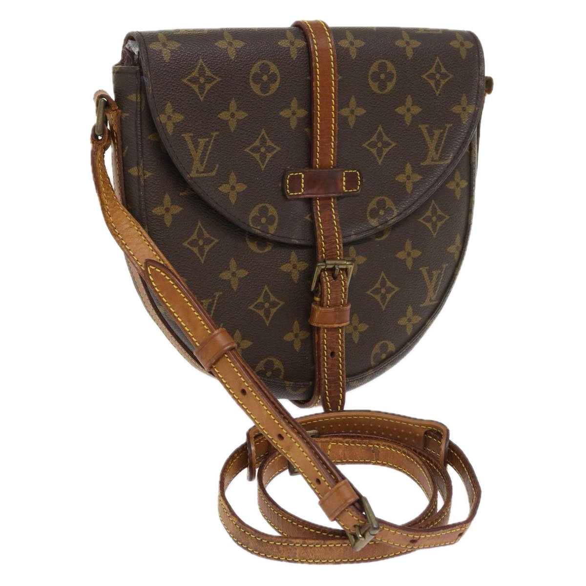 LOUIS VUITTON Monogram Chantilly MM Shoulder Bag M51233 LV Auth fm2817