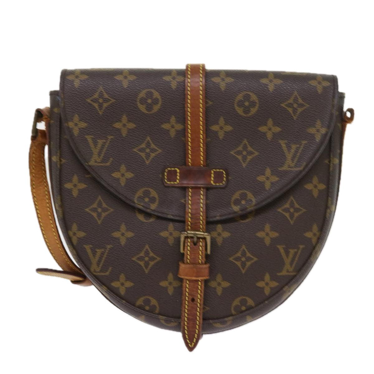 LOUIS VUITTON Monogram Chantilly MM Shoulder Bag M51233 LV Auth fm2817