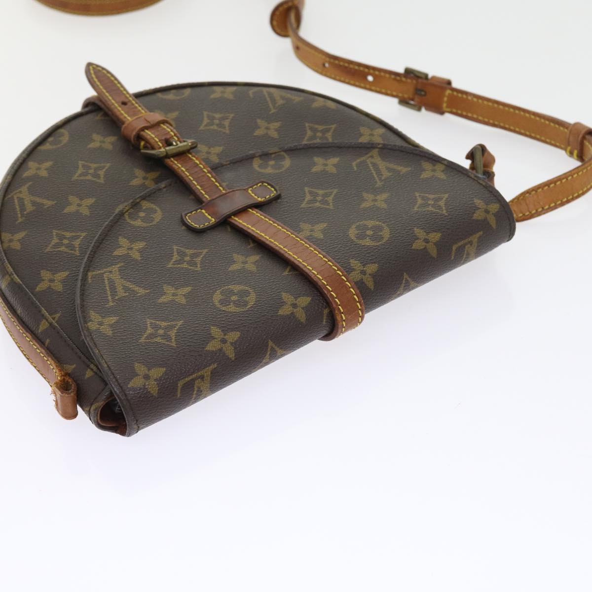 LOUIS VUITTON Monogram Chantilly MM Shoulder Bag M51233 LV Auth fm2817