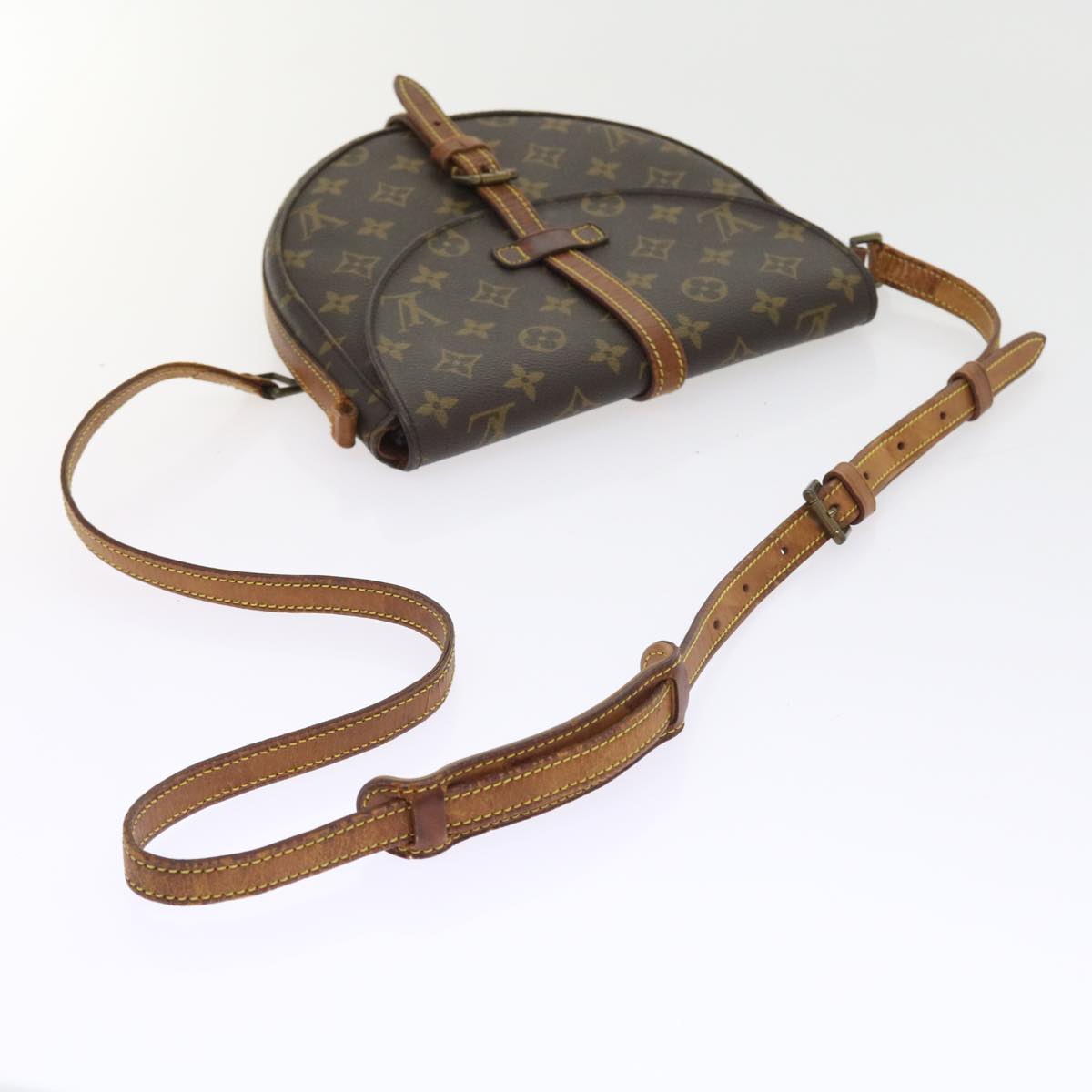 LOUIS VUITTON Monogram Chantilly MM Shoulder Bag M51233 LV Auth fm2817