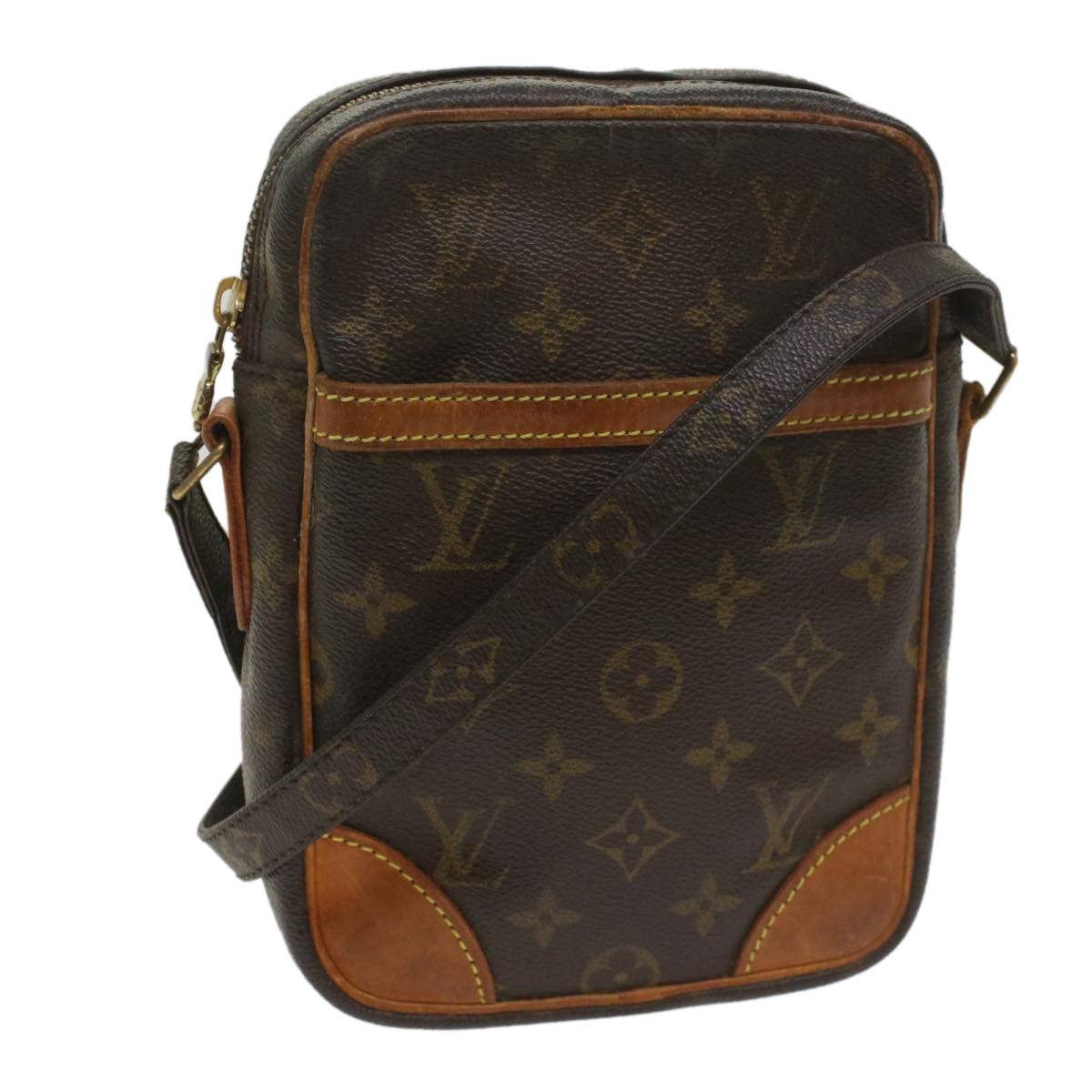 LOUIS VUITTON Monogram Danube Shoulder Bag M45266 LV Auth fm2821