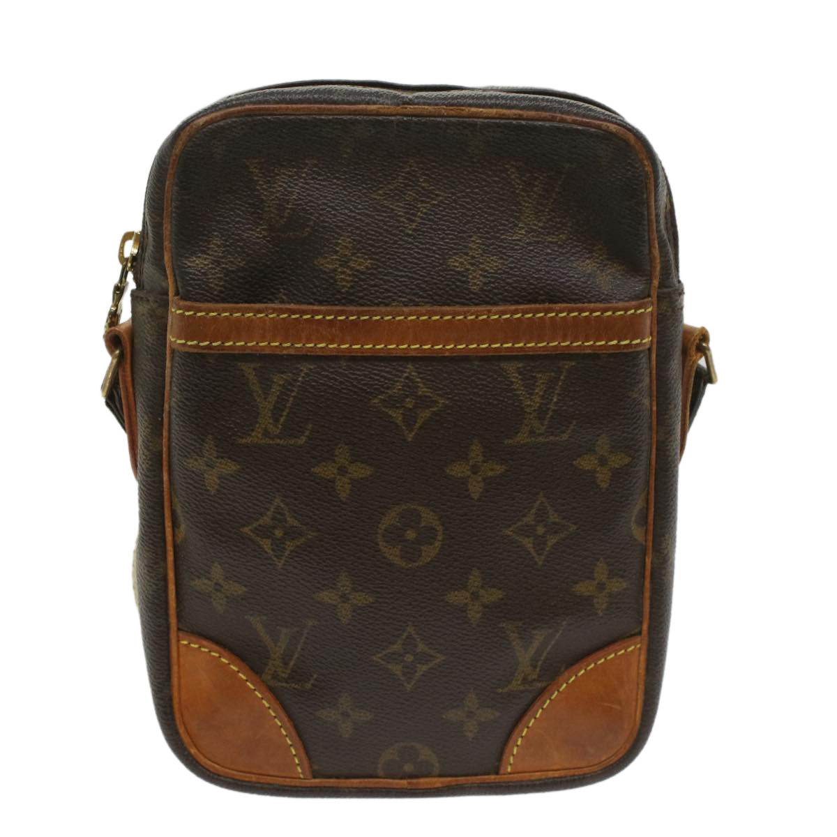 LOUIS VUITTON Monogram Danube Shoulder Bag M45266 LV Auth fm2821