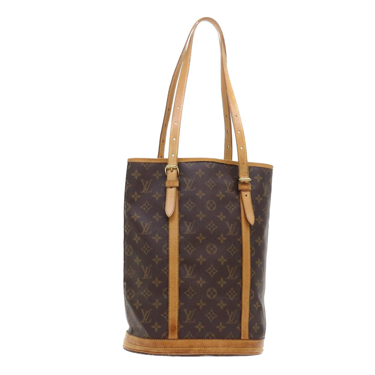 LOUIS VUITTON Monogram Bucket GM Shoulder Bag M42236 LV Auth fm2826