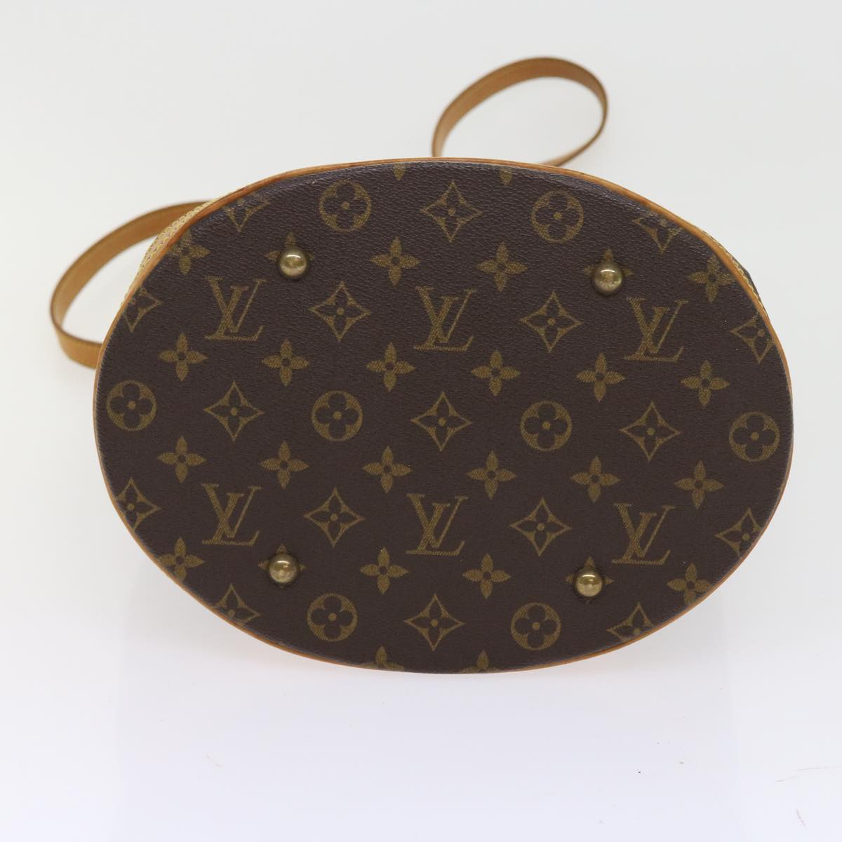 LOUIS VUITTON Monogram Bucket GM Shoulder Bag M42236 LV Auth fm2826