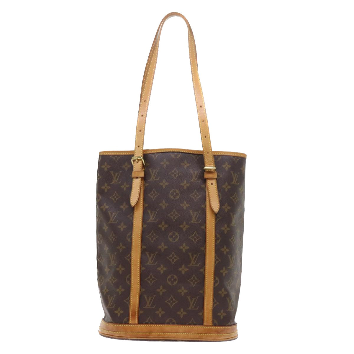 LOUIS VUITTON Monogram Bucket GM Shoulder Bag M42236 LV Auth fm2826