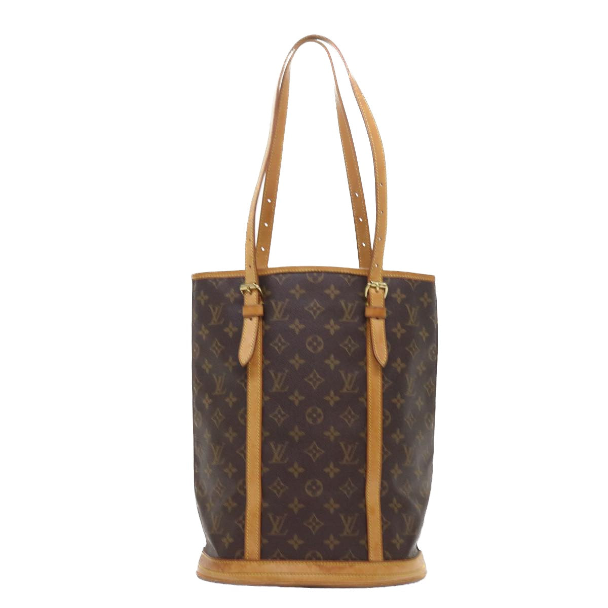 LOUIS VUITTON Monogram Bucket GM Shoulder Bag M42236 LV Auth fm2826