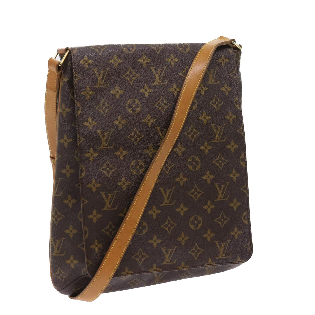 LOUIS VUITTON Monogram Musette Shoulder Bag M51256 LV Auth fm2828