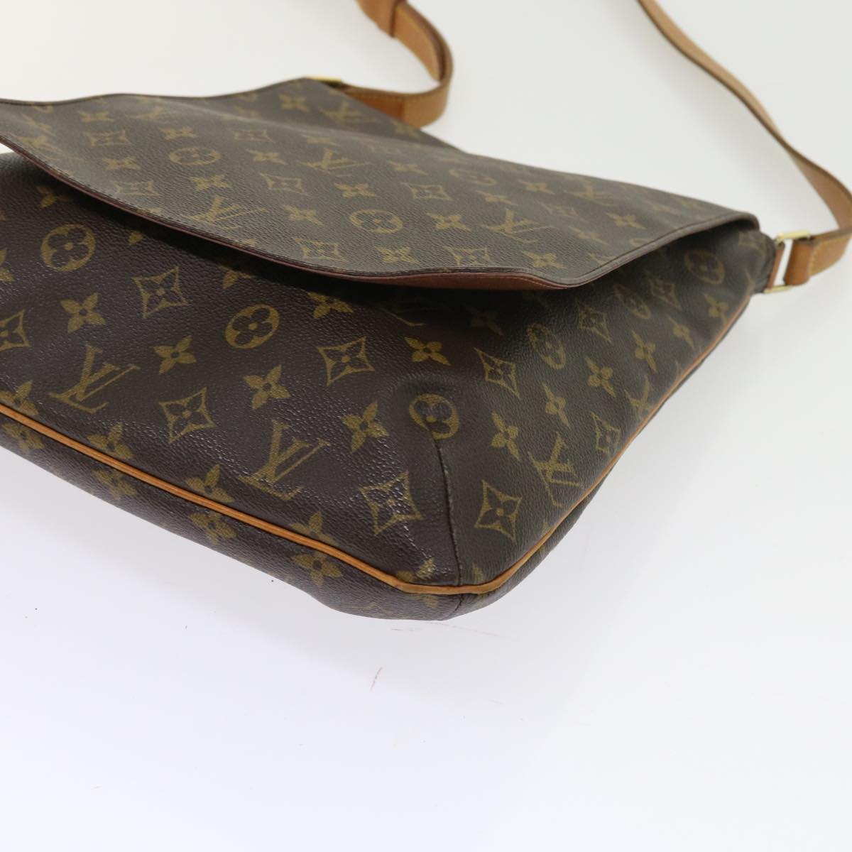 LOUIS VUITTON Monogram Musette Shoulder Bag M51256 LV Auth fm2828