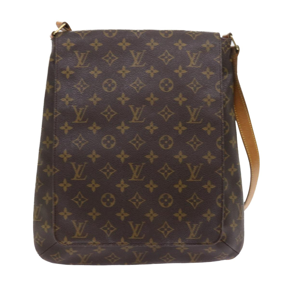 LOUIS VUITTON Monogram Musette Shoulder Bag M51256 LV Auth fm2828