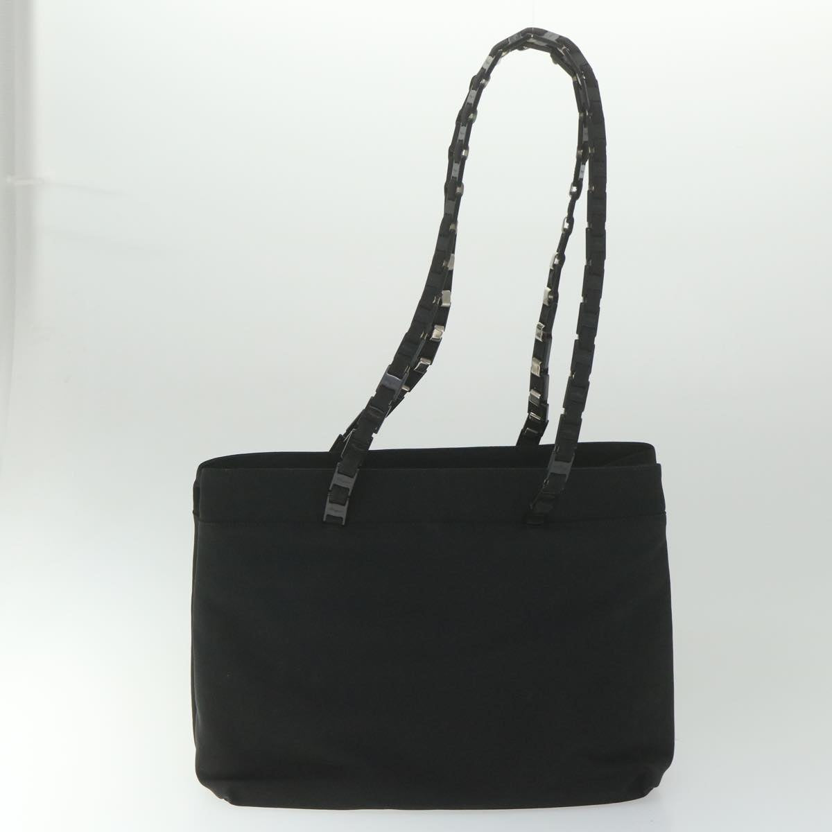 Salvatore Ferragamo Pouch Shoulder Bag Canvas 3Set Black Auth fm2866