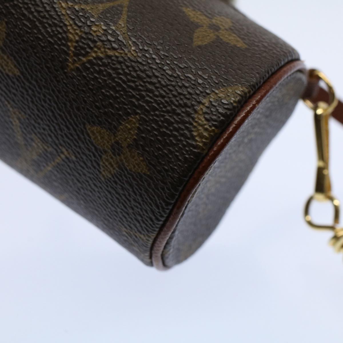 LOUIS VUITTON Monogram Papillon Pouch LV Auth fm2904