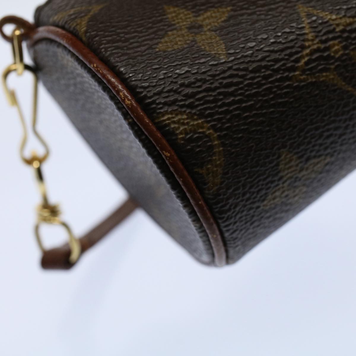 LOUIS VUITTON Monogram Papillon Pouch LV Auth fm2904