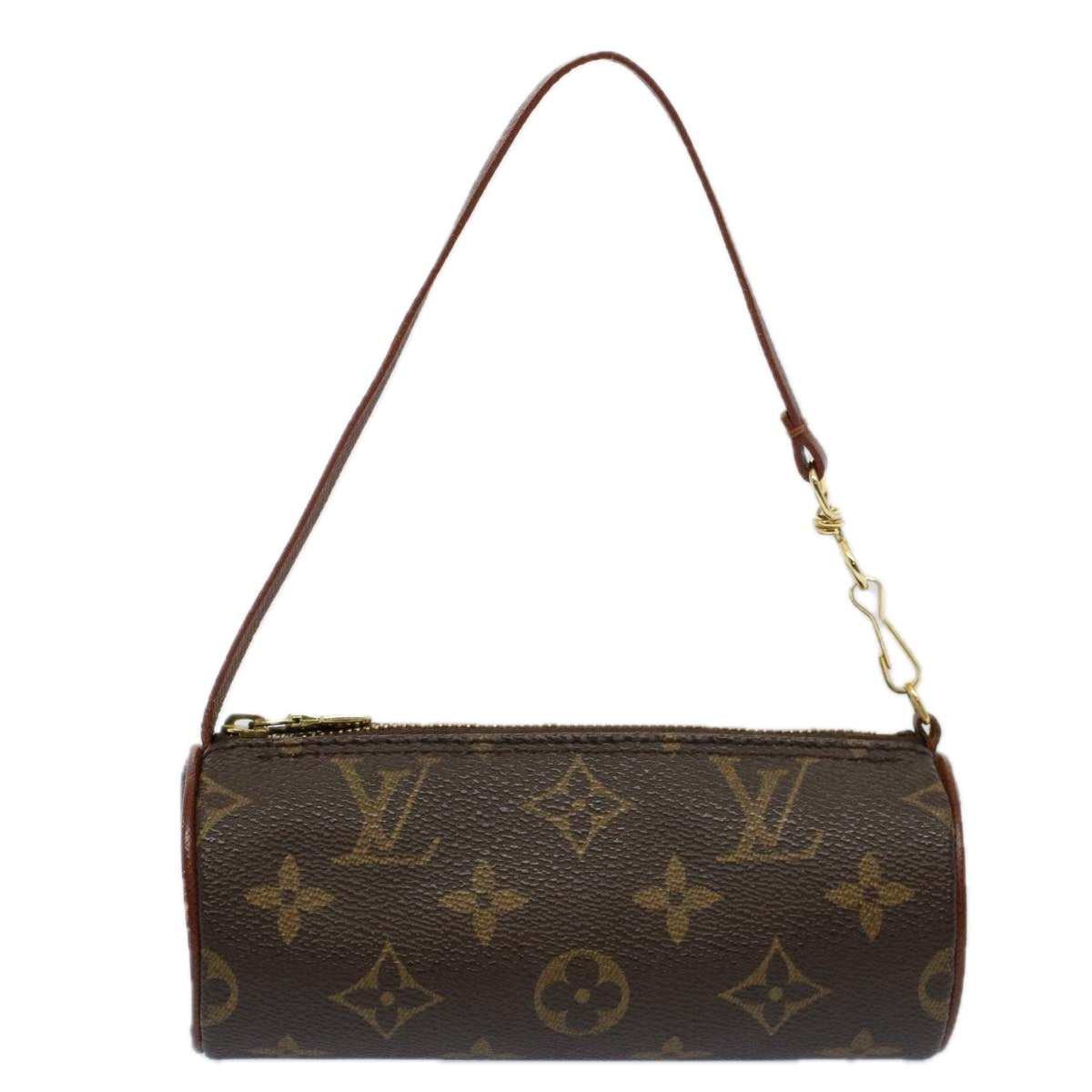 LOUIS VUITTON Monogram Papillon Pouch LV Auth fm2904