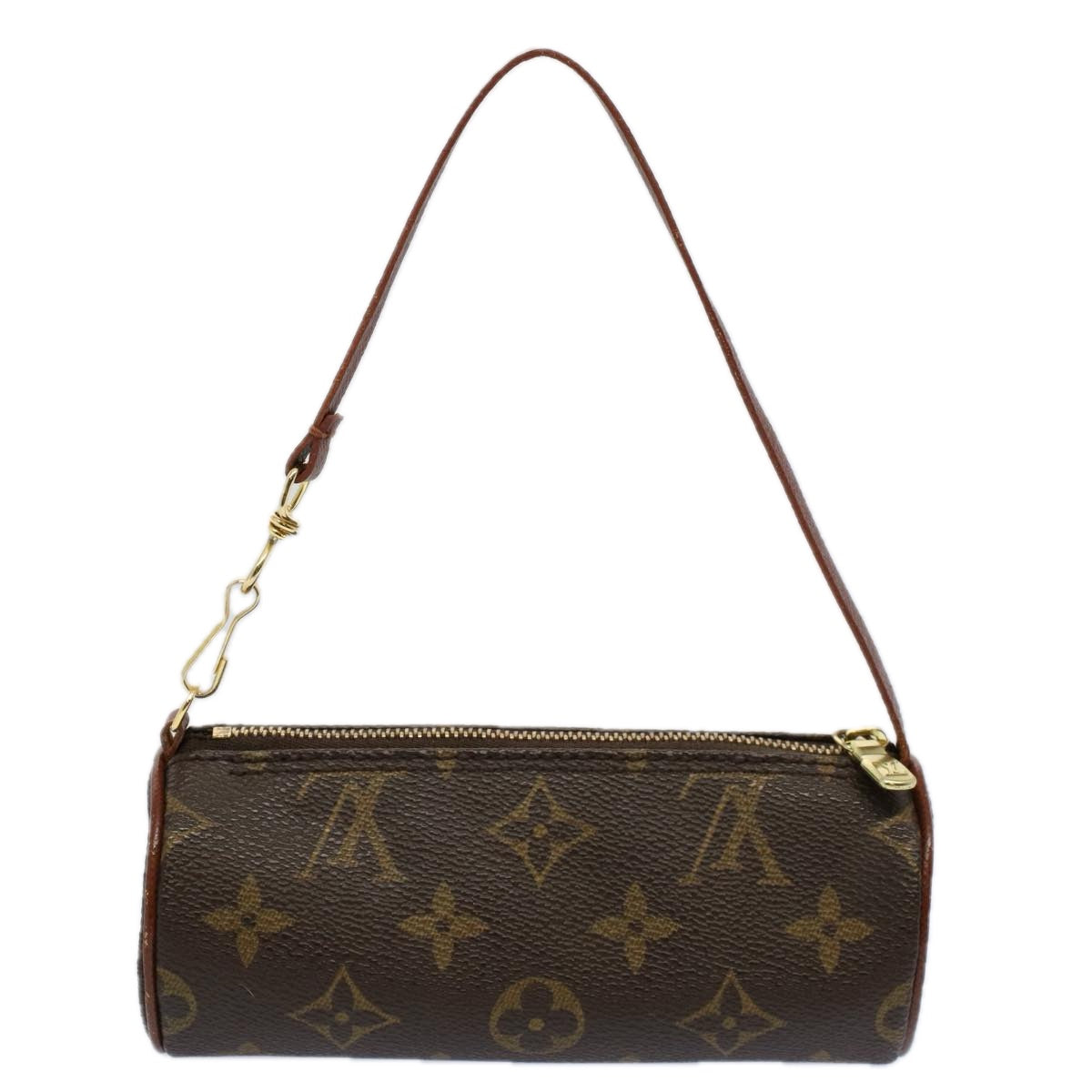 LOUIS VUITTON Monogram Papillon Pouch LV Auth fm2904 - 0